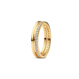 Ladies' Ring Pandora 163799C01-54 14 Golden