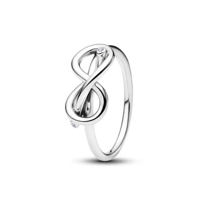 Ladies' Ring Pandora 193759C01-56 16 Silver
