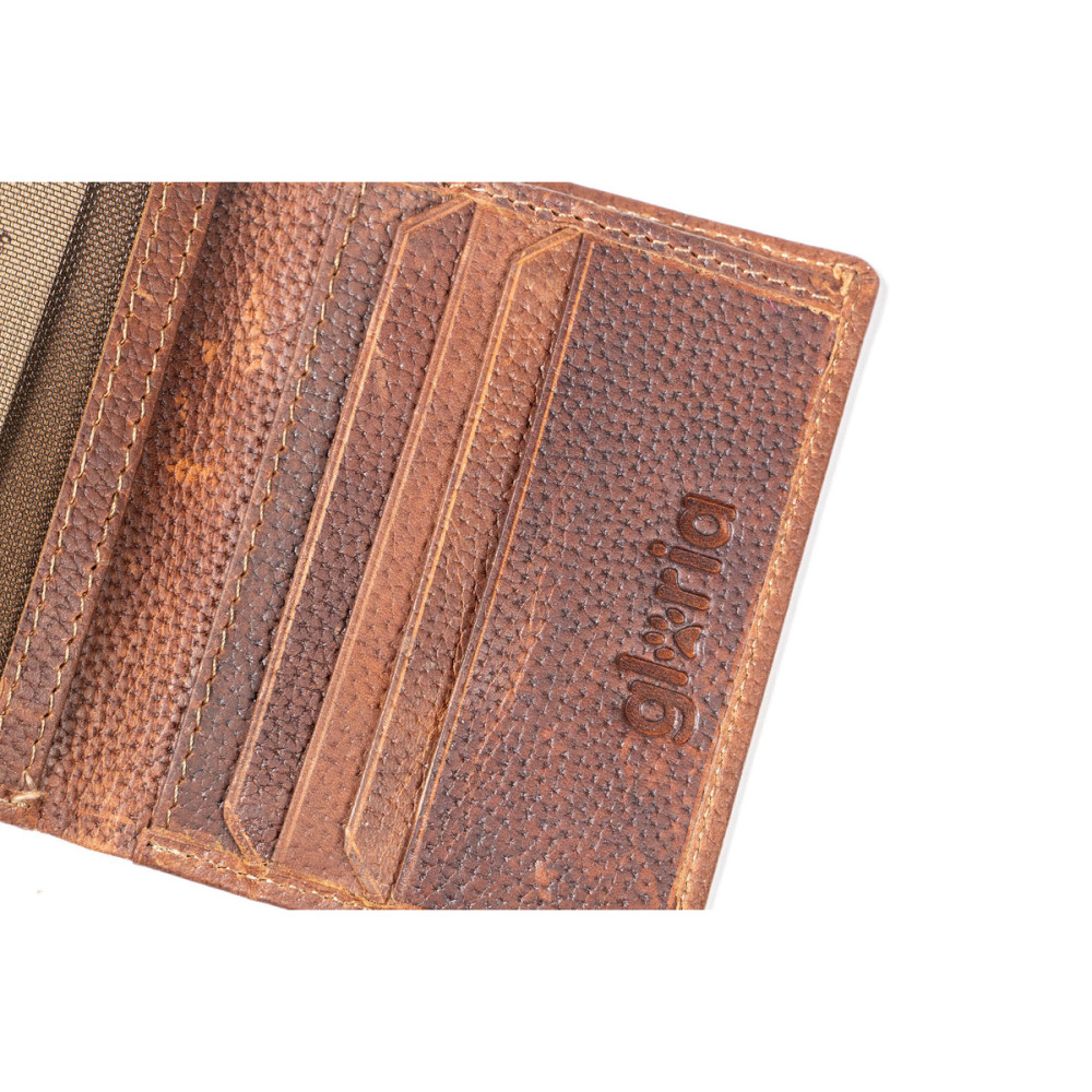 Men's Wallet Gloria GANESHA Brown