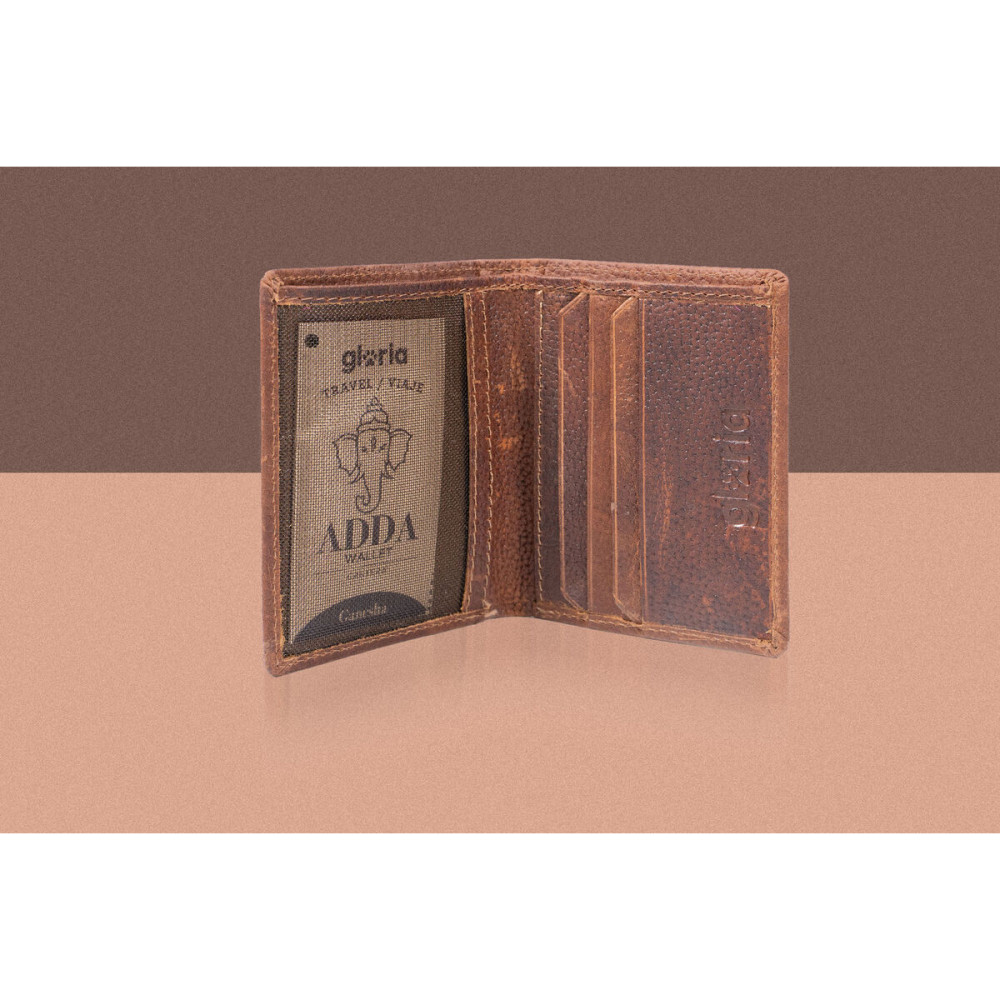 Men's Wallet Gloria GANESHA Brown