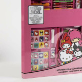 Stationery Set Hello Kitty White
