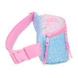Belt Pouch BlackFit8 Smile Pink Light Blue 23 x 12 x 9 cm
