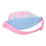 Belt Pouch BlackFit8 Smile Pink Light Blue 23 x 12 x 9 cm