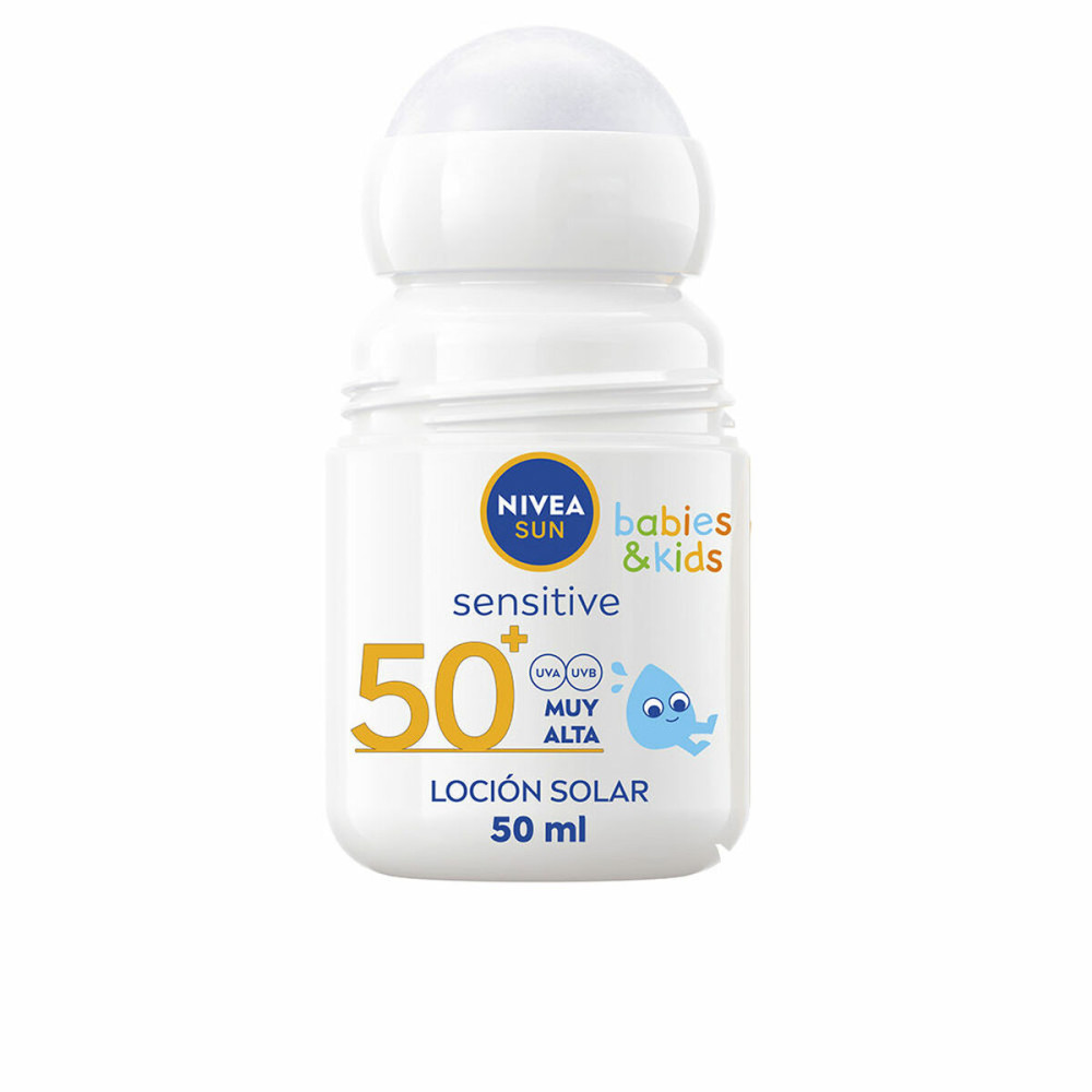 Roll-On Sun Block Nivea SUN BABIES&KIDS Spf 50+ 50 ml