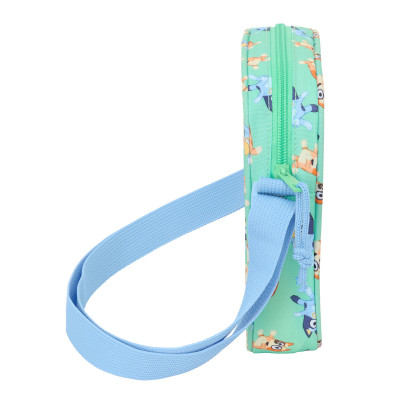 Shoulder Bag Bluey Sisters Green 16 x 18 x 4 cm