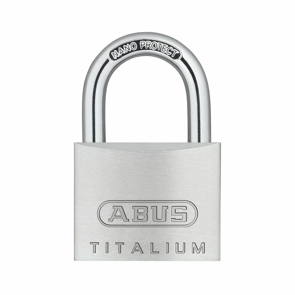 Key padlock ABUS Titalium 64ti/50 Aluminium Rectangular