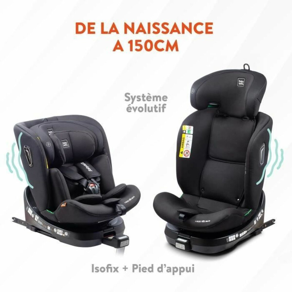 Car Chair Babyauto Anthracite 0 (de 0 a 10 kilos) I (9 - 18 kg) II (15-25 kg) III (22 - 36 kg) Children's ECE R129