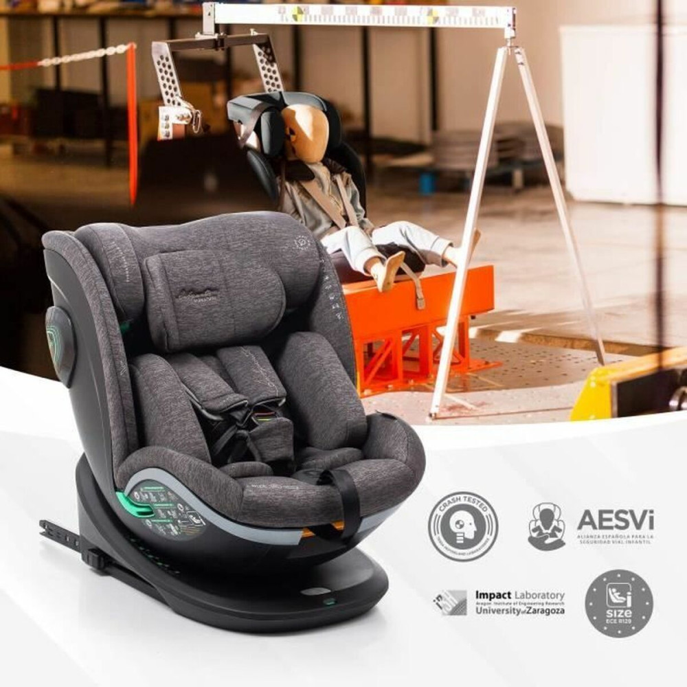 Car Chair Babyauto XPERTA BLACK LINE Black 0 (de 0 a 10 kilos) 0+ (de 0 a 13 kilos) I (9 - 18 kg) II (15-25 kg) III (22 - 36 kg)