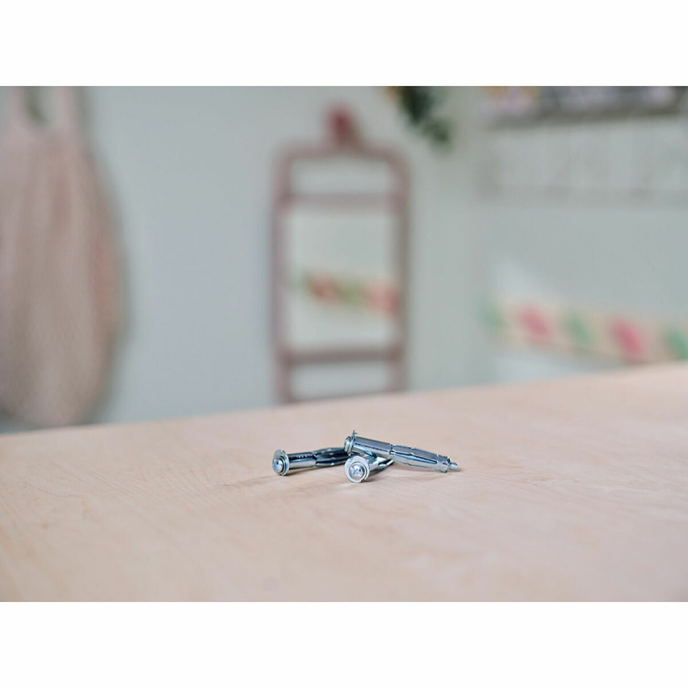 Wall plugs and screws Rapid 13 x 52 mm M6 x 63 mm Metal Expansion 10 Units