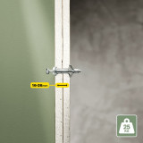 Wall plugs and screws Rapid Ø 8 x 46 mm M4 x 55 mm Metal Expansion 10 Units