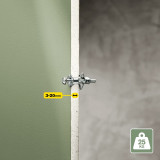 Wall plugs and screws Rapid Ø 8 x 46 mm M4 x 58 mm Metal Expansion 10 Units