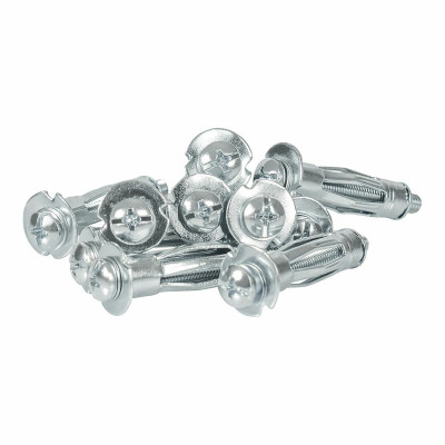 Wall plugs and screws Rapid Ø 11 x 37 mm M5 x 48 mm Metal Expansion 10 Units
