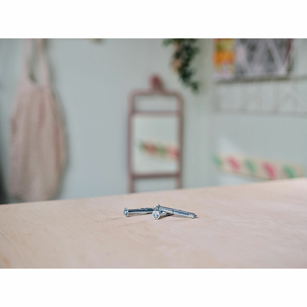 Wall plugs and screws Rapid Ø 11 x 65 mm M5 x 74 mm Metal Expansion 10 Units