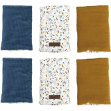 Cot protector Domiva Brown 25 Pieces