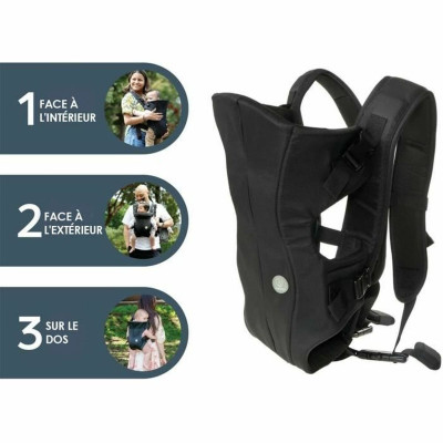 Baby Carrier Backpack Dreambaby Black + 0 Months