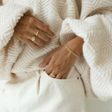 Ladies' Ring 24KAE 124142Y/54 Golden 14