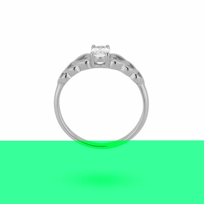 Ladies' Ring 24KAE 124141S/54 Silver 14