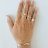 Ladies' Ring 24KAE 124141S/54 Silver 14