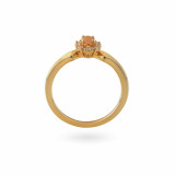 Ladies' Ring 24KAE 12447Y/56 Golden 16