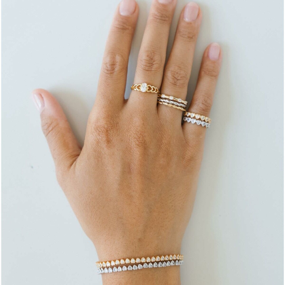 Ladies' Ring 24KAE 124141S/56 Silver 16