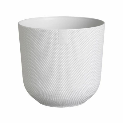 Plant pot Elho White Plastic Circular