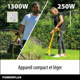 Electric Lawn Mower Powerplus POWXG62205T 1300 W 220-240 V 32 cm 32 L