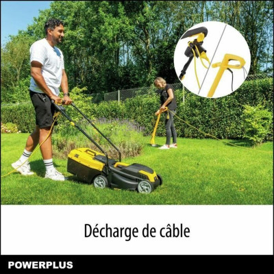 Electric Lawn Mower Powerplus POWXG62205T 1300 W 220-240 V 32 cm 32 L