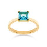 Ladies' Ring LIU JO LJ2437M16 16 Golden Blue