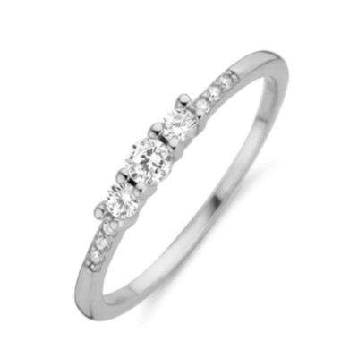 Ladies' Ring New Bling 9NB-0388-50 10 Silver