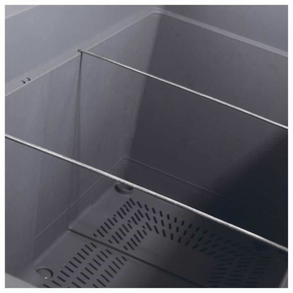 Self-watering planter Deroma Grey 78 x 38 x 39 cm Plastic Rectangular Ø 78 cm