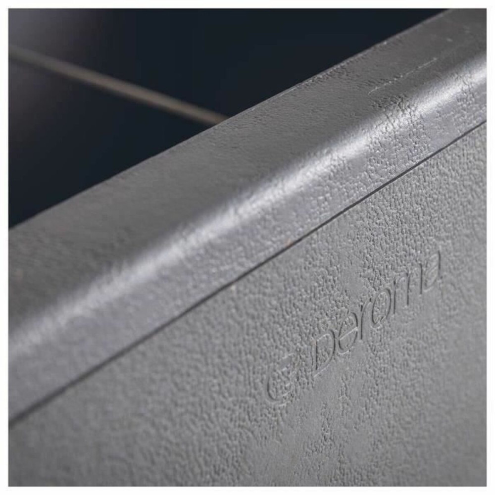 Self-watering planter Deroma Grey 78 x 38 x 39 cm Plastic Rectangular Ø 78 cm