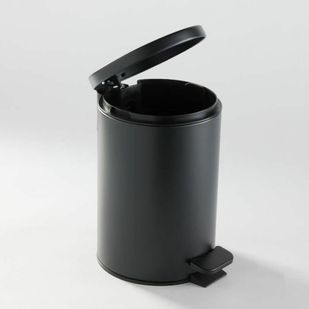 Pedal bin TODAY UTILITY Black 3 L 17 x 25 cm