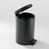 Pedal bin TODAY UTILITY Black 3 L 17 x 25 cm