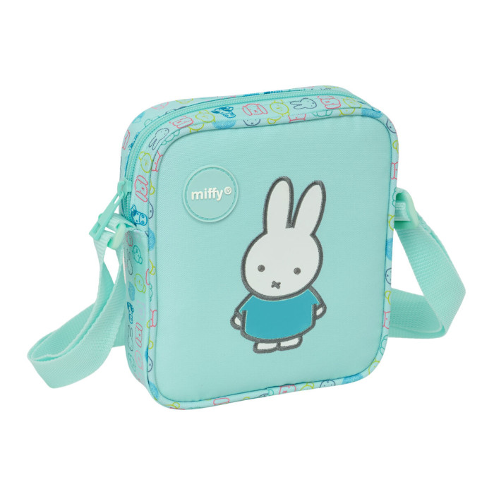 Shoulder Bag Miffy Friends Blue 16 x 18 x 4 cm