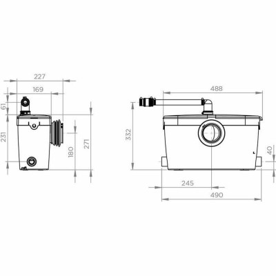 Water pump SFA Saniaccess 3
