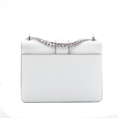 Shoulder Bag Michael Kors Greenwich White 20 x 18 x 6 cm