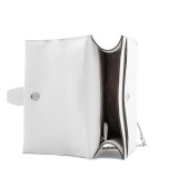 Shoulder Bag Michael Kors Greenwich White 20 x 18 x 6 cm