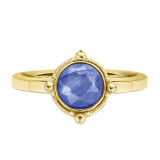 Ladies' Ring CO88 Collection 8CR-10020 Golden Blue 20
