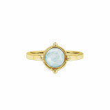 Ladies' Ring CO88 Collection 8CR-10018 Golden 18