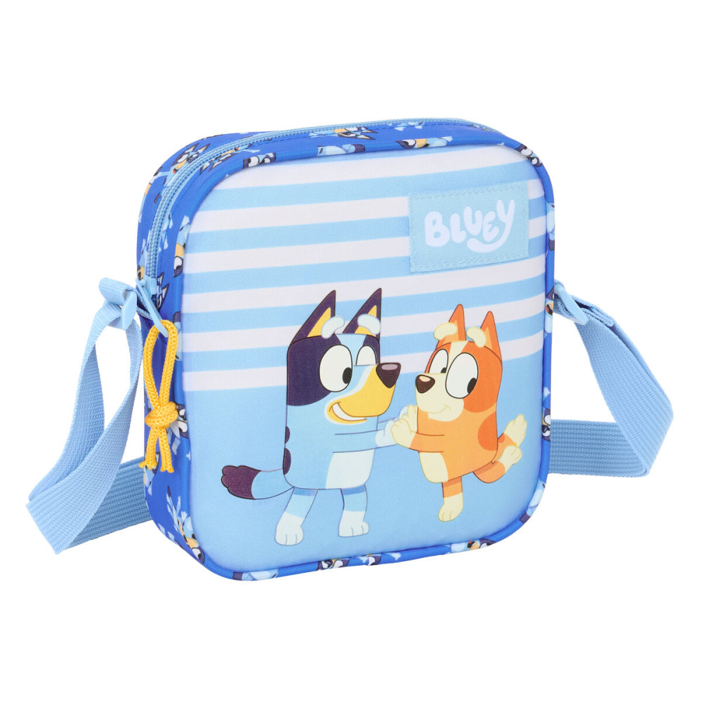 Shoulder Bag Bluey Let's play Blue 16 x 18 x 4 cm