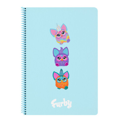 Notebook Furby Sky blue A4 80 Sheets