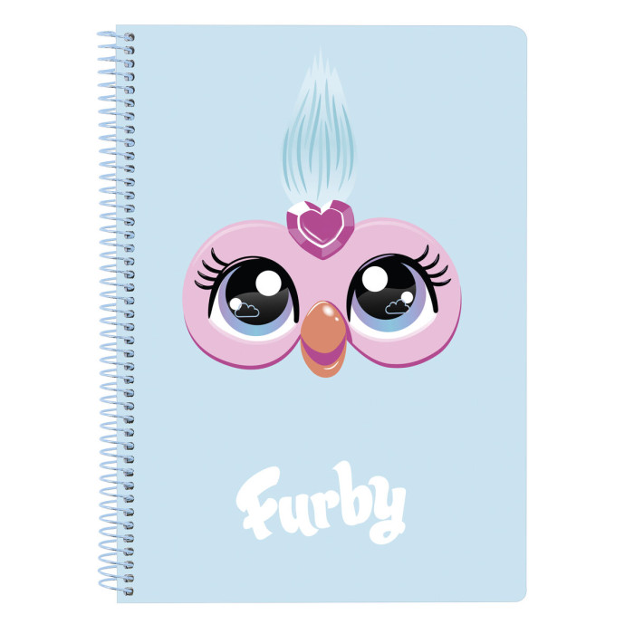 Notebook Furby Sky blue A5 80 Sheets
