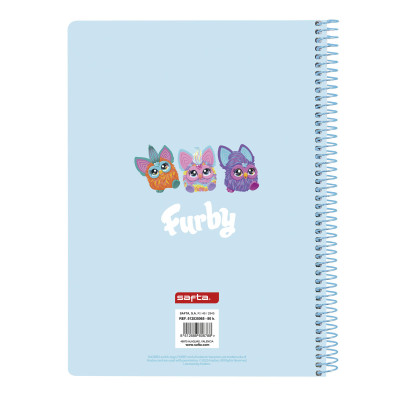 Notebook Furby Sky blue A5 80 Sheets
