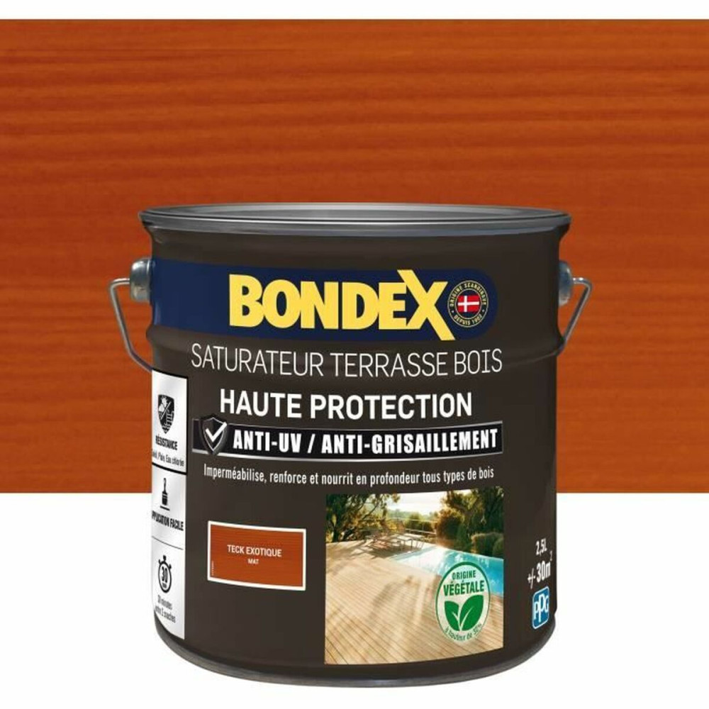 Varnish Bondex Teak Matt 2,5 L