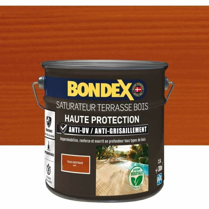 Varnish Bondex Teak Matt 2,5 L