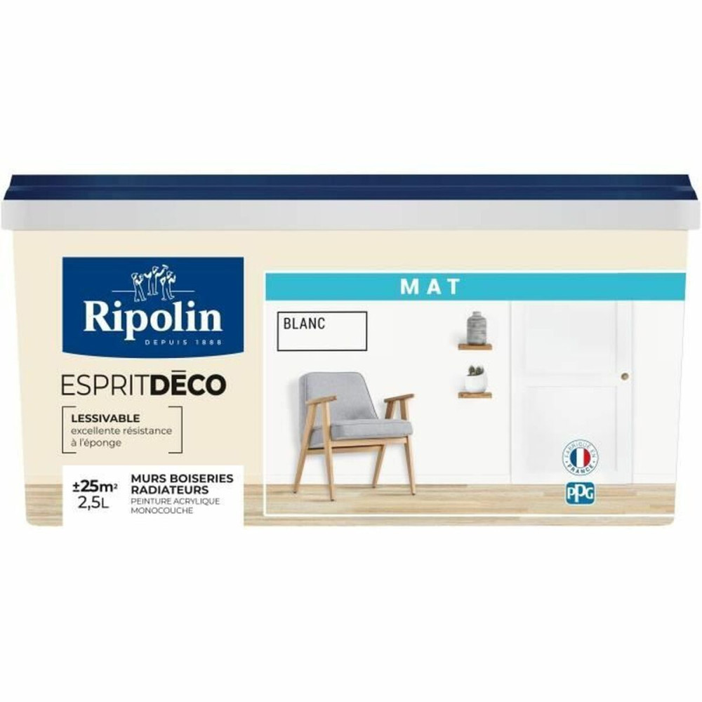 Paint Ripolin White 2,5 L
