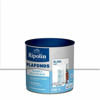 Paint Ripolin White Matt 750 ml 4 L 10 L