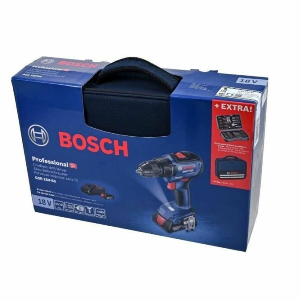 Electric screwdriver BOSCH GSR 18V-50 18V 50 Nm