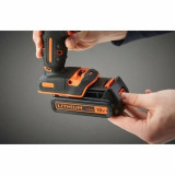 Electric screwdriver Black & Decker BDCHD18C2TA-QW 18V