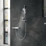 Shower Rose Grohe Grey Chrome Metal